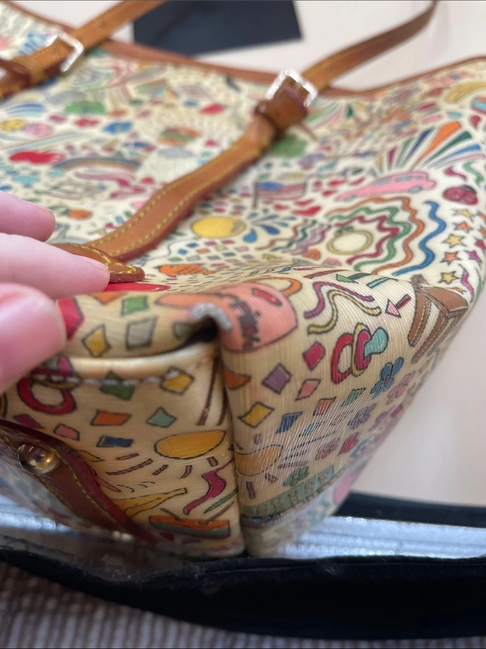 Dooney & Bourke playful doodle